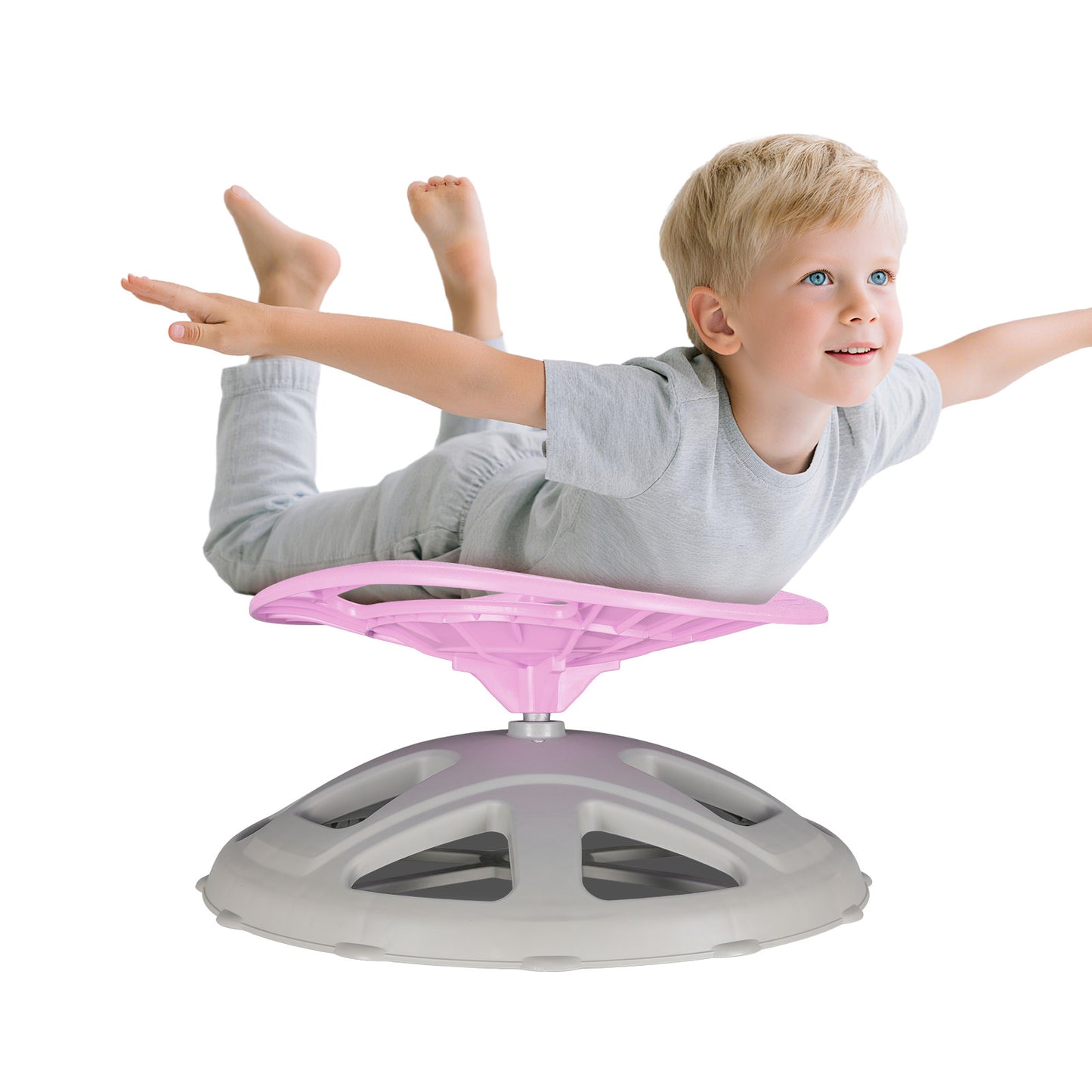 Pirecart Spinning Chair for Autistic Kids, Sit and Spin Autism Toys for Age 3+, Children's Rotating Chair for Kids with Autism, Training Body Coordination