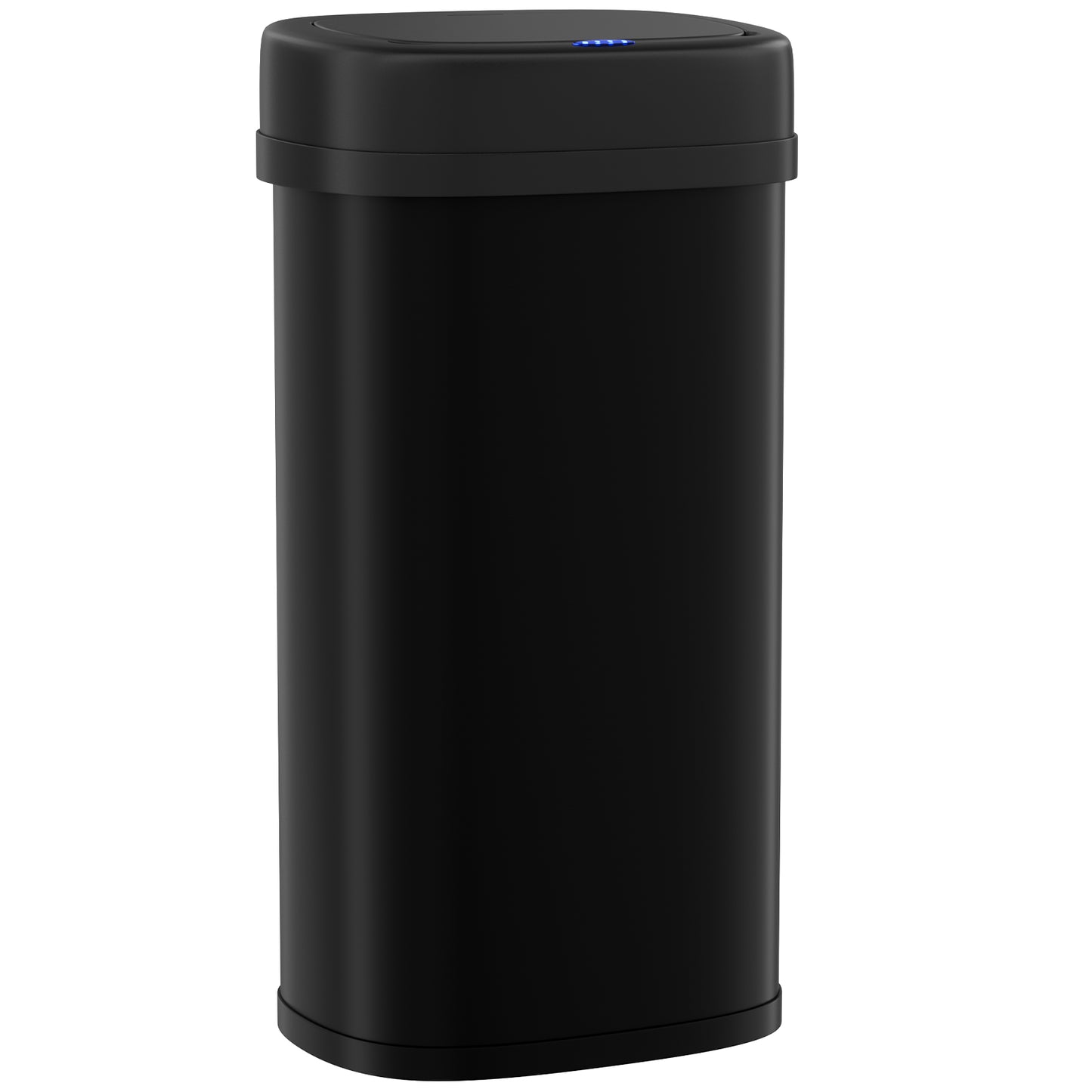 Pirecart Motion Sensor Trash Can, Stainless Steel Automatic Garbage Can with Soft-Close Lid, for Kitchen/Living Room/Office, Silver, Black, White