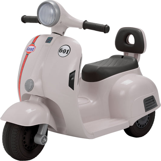 Kids Mini Motorcycle, 6V Electric Ride on Toy with Music, Realistic Horn, Light, 2 Electric Toddler Motorcycle for Kids Age 3+