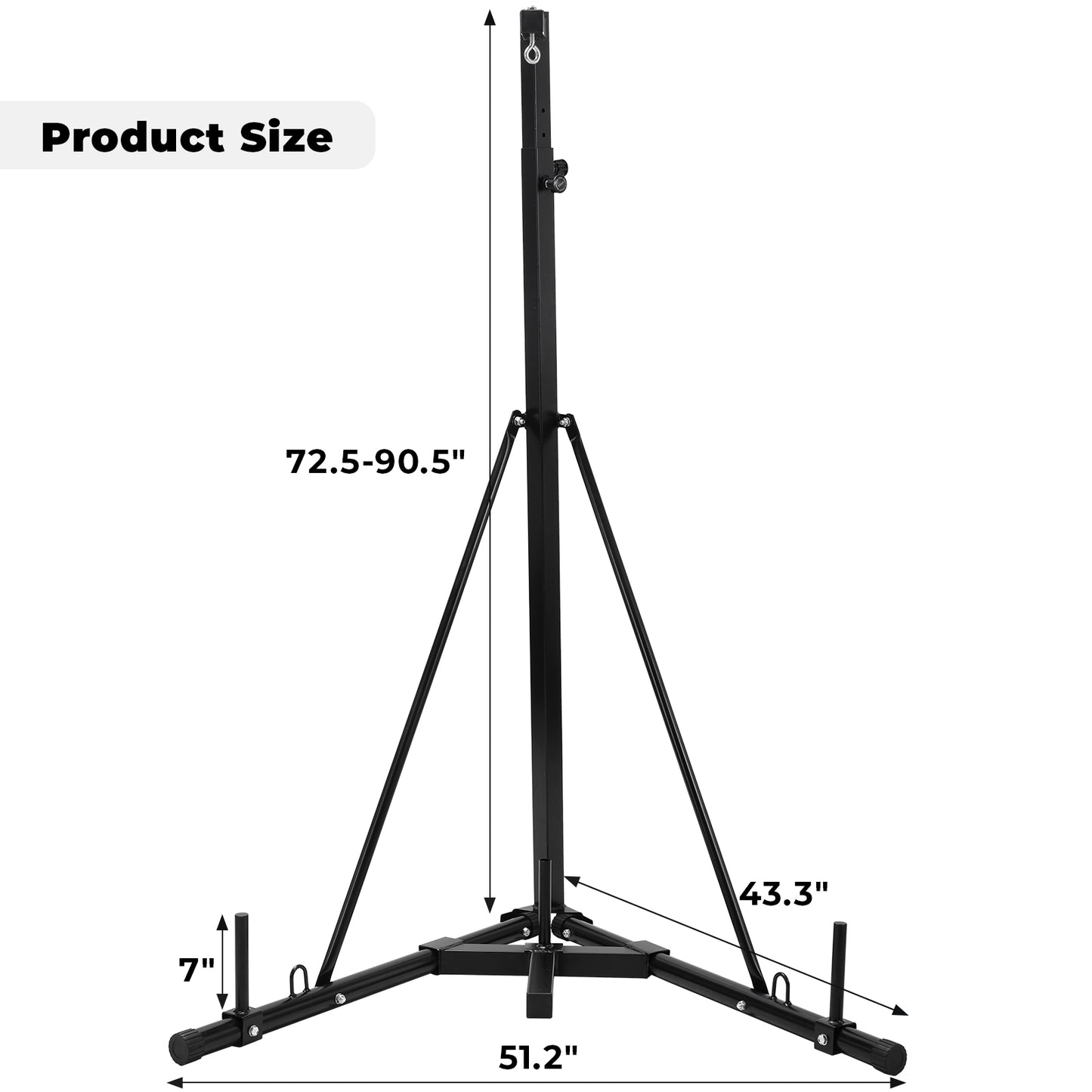 pirecart Heavy Duty Boxing Punching Stand without Heavy Bag