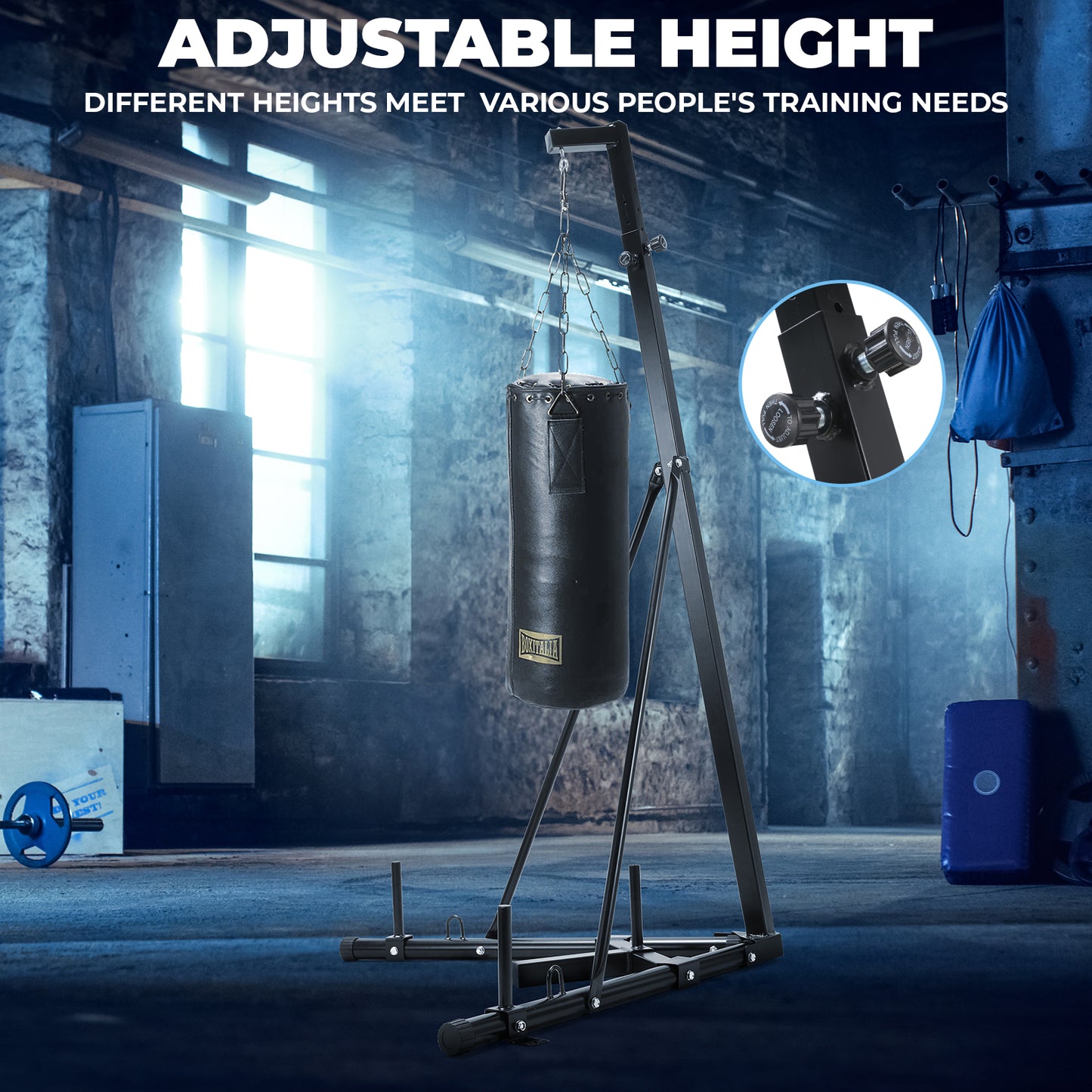 pirecart Heavy Duty Boxing Punching Stand without Heavy Bag