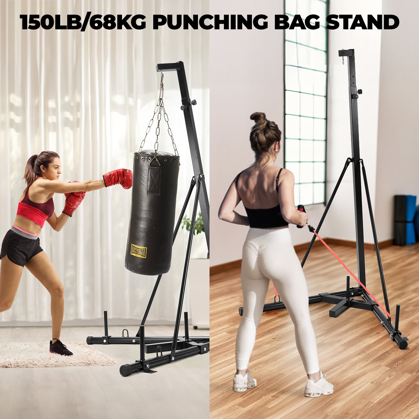 pirecart Heavy Duty Boxing Punching Stand without Heavy Bag