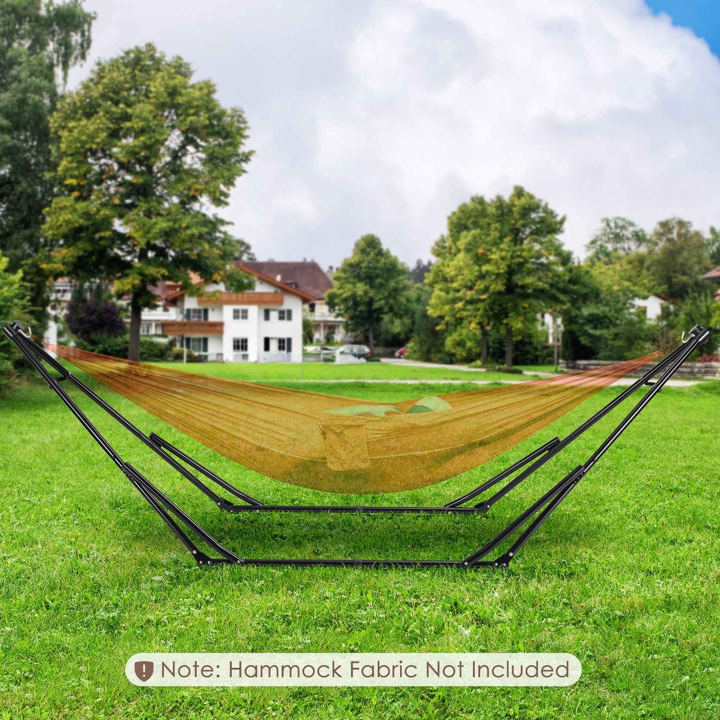 pirecart Hammock with Stand, Outdoor Foldable Hammock Swing Chair